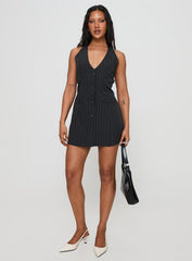 Fenny Mini Dress Pinstripe