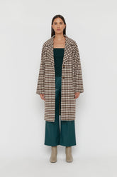 HOUNDSTOOTH COAT
