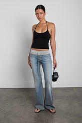 LOW RISE BOOTCUT JEAN