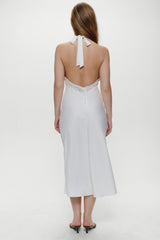 Darcy Satin Midi Dress - Sleepy Angel