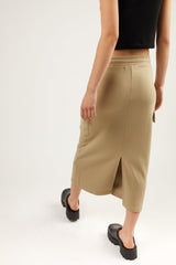 MIDI CARGO SKIRT