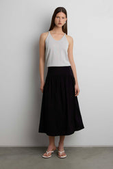 LIGHTWEIGHT MIDI SKIRT