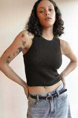 CROCHET KNIT TANK