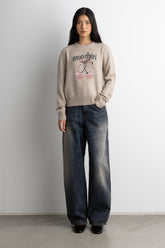 CHERRY INTARSIA SWEATER