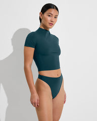Rays Short Sleeve Top - Deep End