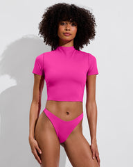 Rays Short Sleeve Top - Hot