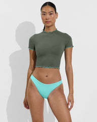 Rays SS Top *Wavy - Agave / Drift