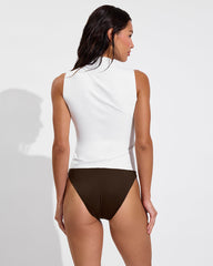 Rays Sleeveless Top *Long - Coconut