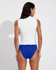 Rays Sleeveless Top *Long *Wavy - Coconut / First Place