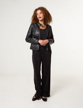 Rhinestone Detailed Trousers