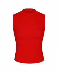 Rays Sleeveless Top *Long - Sweet Chili Heat