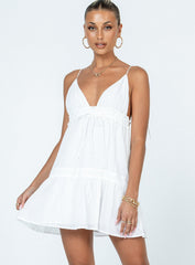 Dionne Mini Dress White Petite