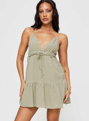 Dionne Mini Dress Olive