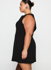Anse Mini Dress Black Curve