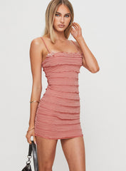 Gradine Mini Dress Pink