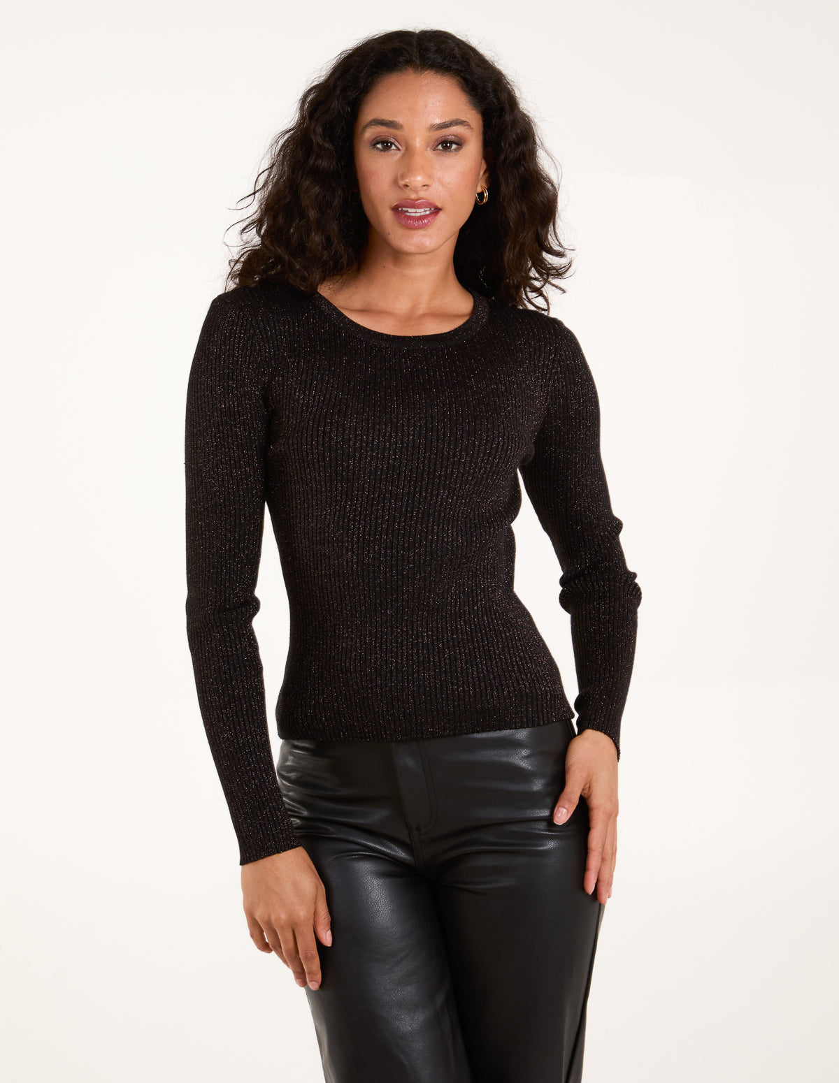 Metallic Detail Jumper