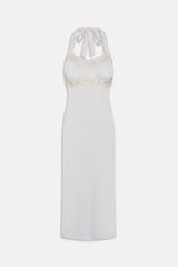 Darcy Satin Midi Dress - Sleepy Angel
