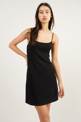MINI DRESS WITH BACK TIE