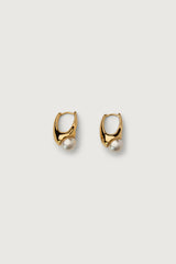 CONTRAST PENDANT EARRING