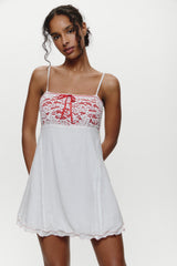 Imani Cotton Mini Dress - Sweet Bloom