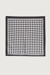 POLKA DOT SATIN HEAD SCARF