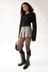 MOHAIR WOOL-BLEND BOLERO