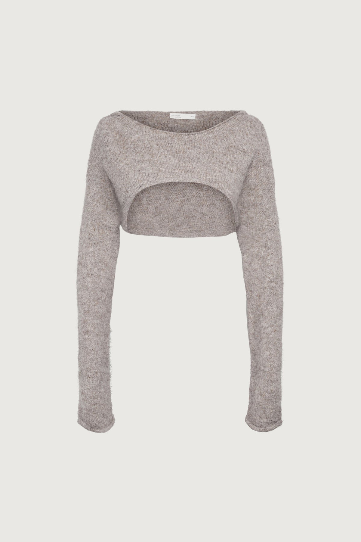 MOHAIR WOOL-BLEND BOLERO