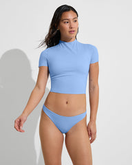 Rays Short Sleeve Top - Blue Skies