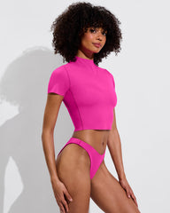 Rays Short Sleeve Top - Hot