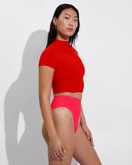 Rays Short Sleeve Top - Sweet Chili Heat