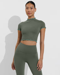 Rays SS Top *Wavy - Agave / Drift