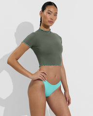 Rays SS Top *Wavy - Agave / Drift