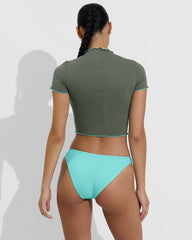 Rays SS Top *Wavy - Agave / Drift