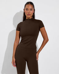 Rays SS Top *Long - Cold Brew