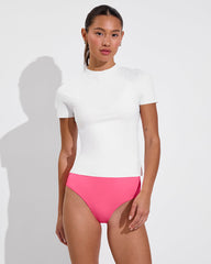 Rays SS Top *Long - Coconut